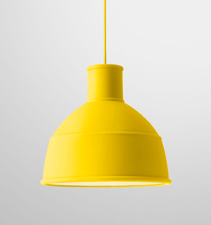 Unfold valaisin, keltainen Muuto