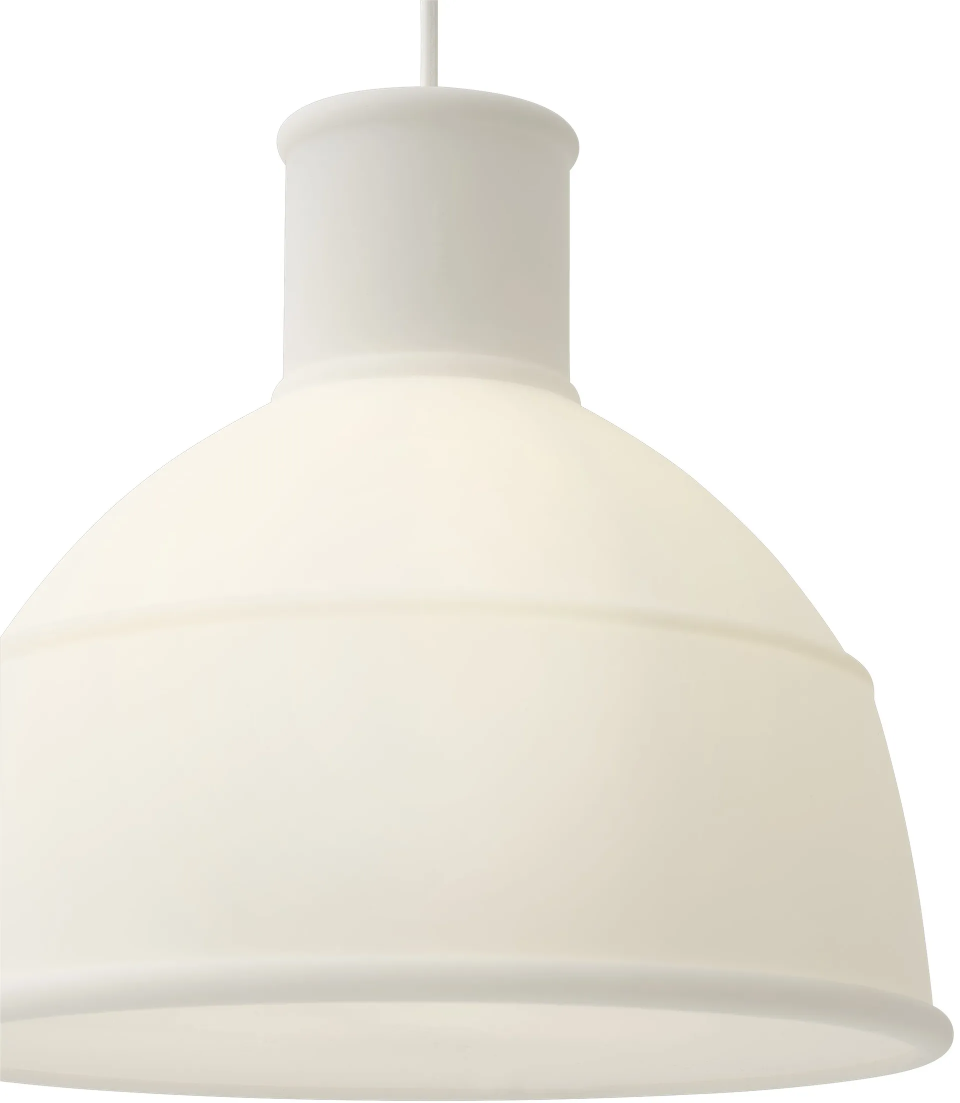 Unfold valaisin, Translucent white Muuto