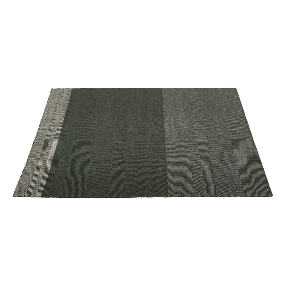 Muuto Varjo matto 200x300 cm Dark green | Skandinaavinen Sisustus | Villamatot | Vihreä