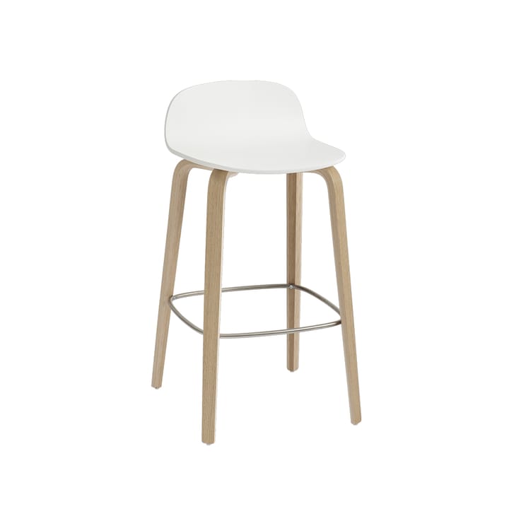 Visu baarituoli 65 cm - White-Oak - Muuto