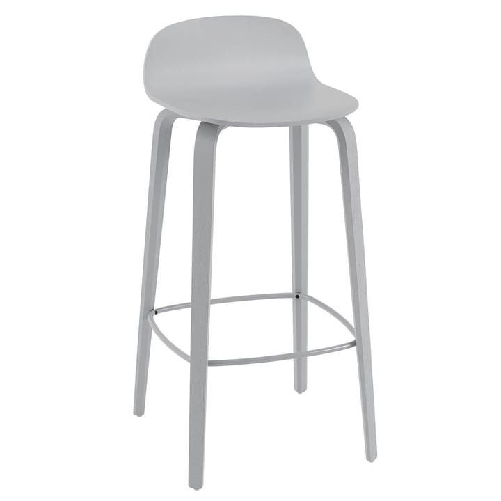 Visu baarituoli 75 cm - Grey-Grey - Muuto