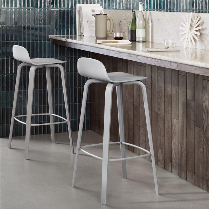 Visu baarituoli 75 cm, Grey-Grey Muuto