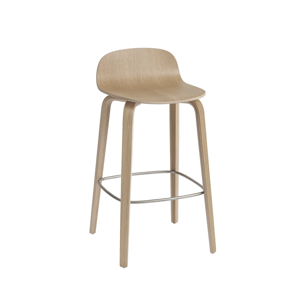 Muuto Visu baarituoli Oak-oak | Skandinaavinen Sisustus | Baarijakkarat | Beige