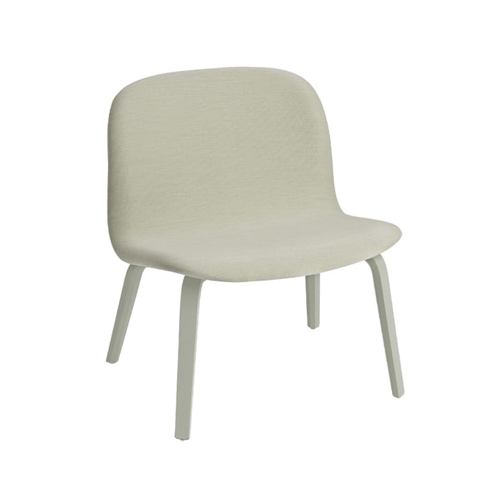 Visu loungenojatuoli verhoiltu tuoli - Balder 912-Dusty green - Muuto