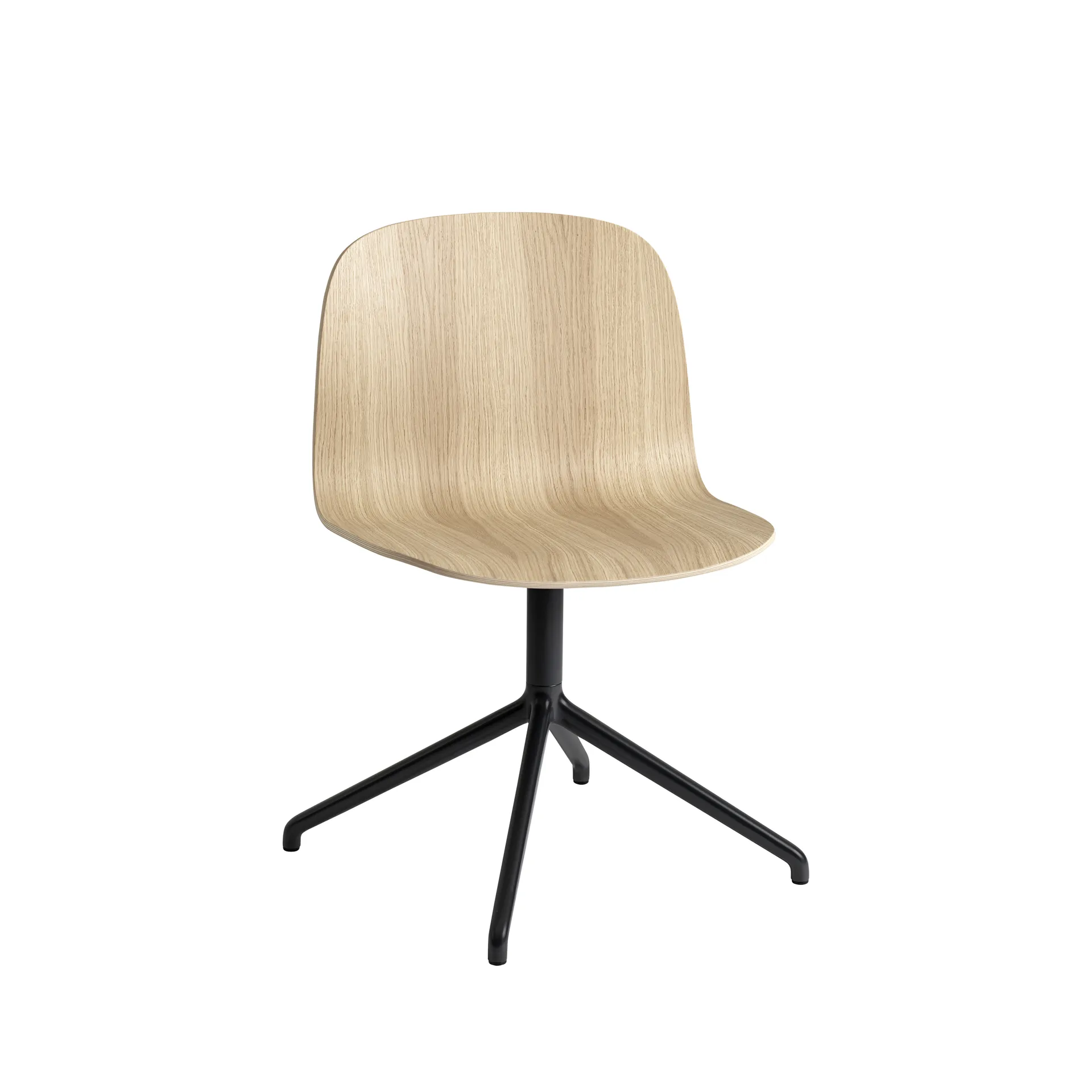 Visu Wide -tuoli, Oak-Swivel base Muuto