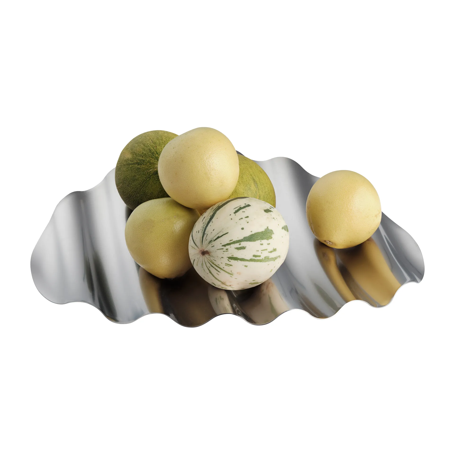 Wave tarjotin Ø 50 cm, Ruostumaton teräs Muuto