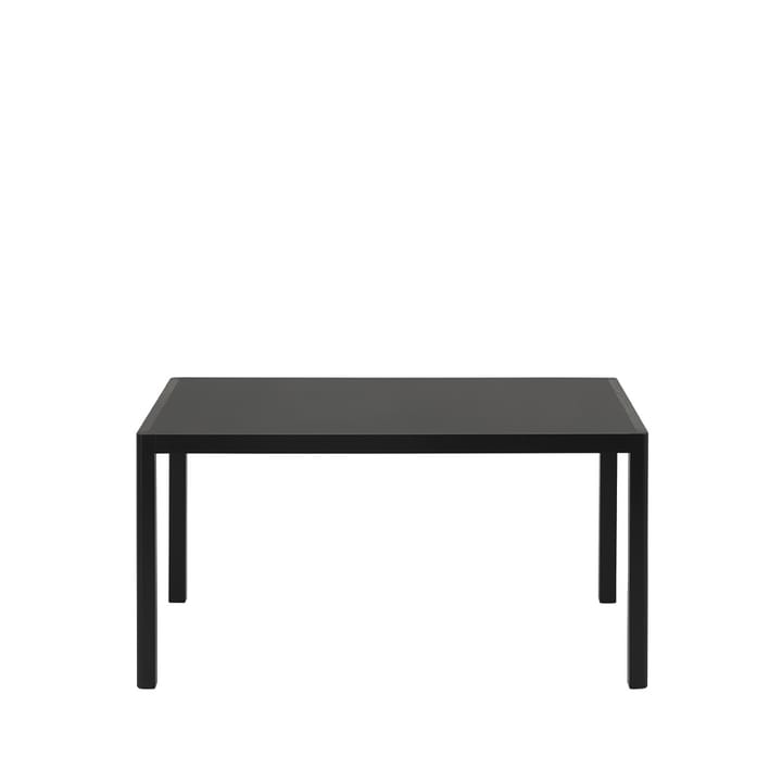 Workshop ruokapöytä, Black linoleum-Black 140 x 92 cm Muuto