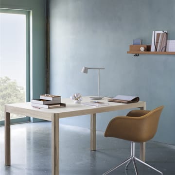 Workshop ruokapöytä - Oak veneer-Oak 200 x 92 cm - Muuto