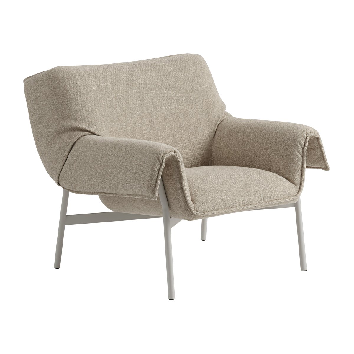 Muuto Wrap Lounge Chair Ecriture 240-grey | Skandinaavinen Sisustus | Nojatuolit & Jalkajakkarat | Beige