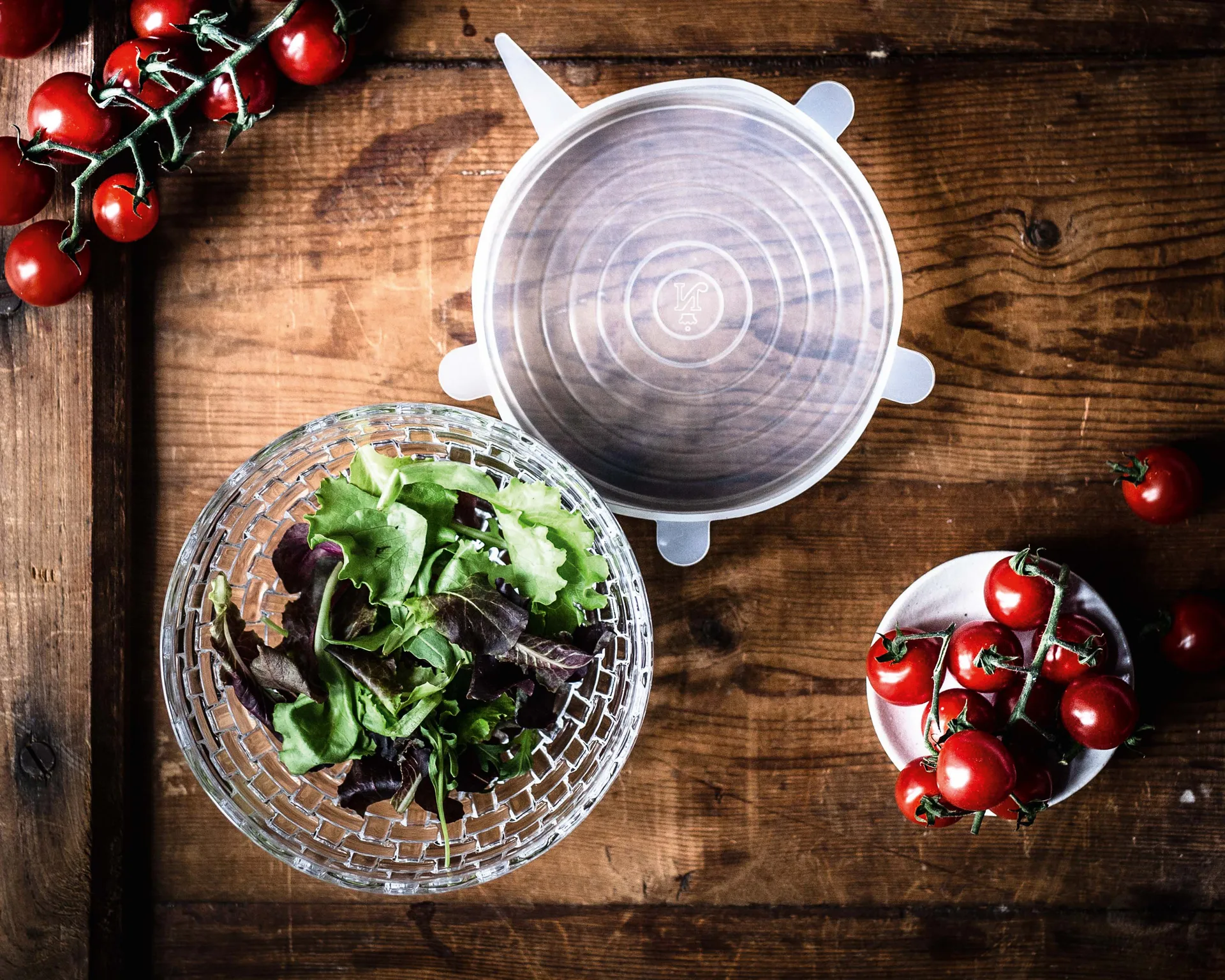 Bossa Nova kulho silikonikannella Ø15 cm 2-pack, Kirkas Nachtmann