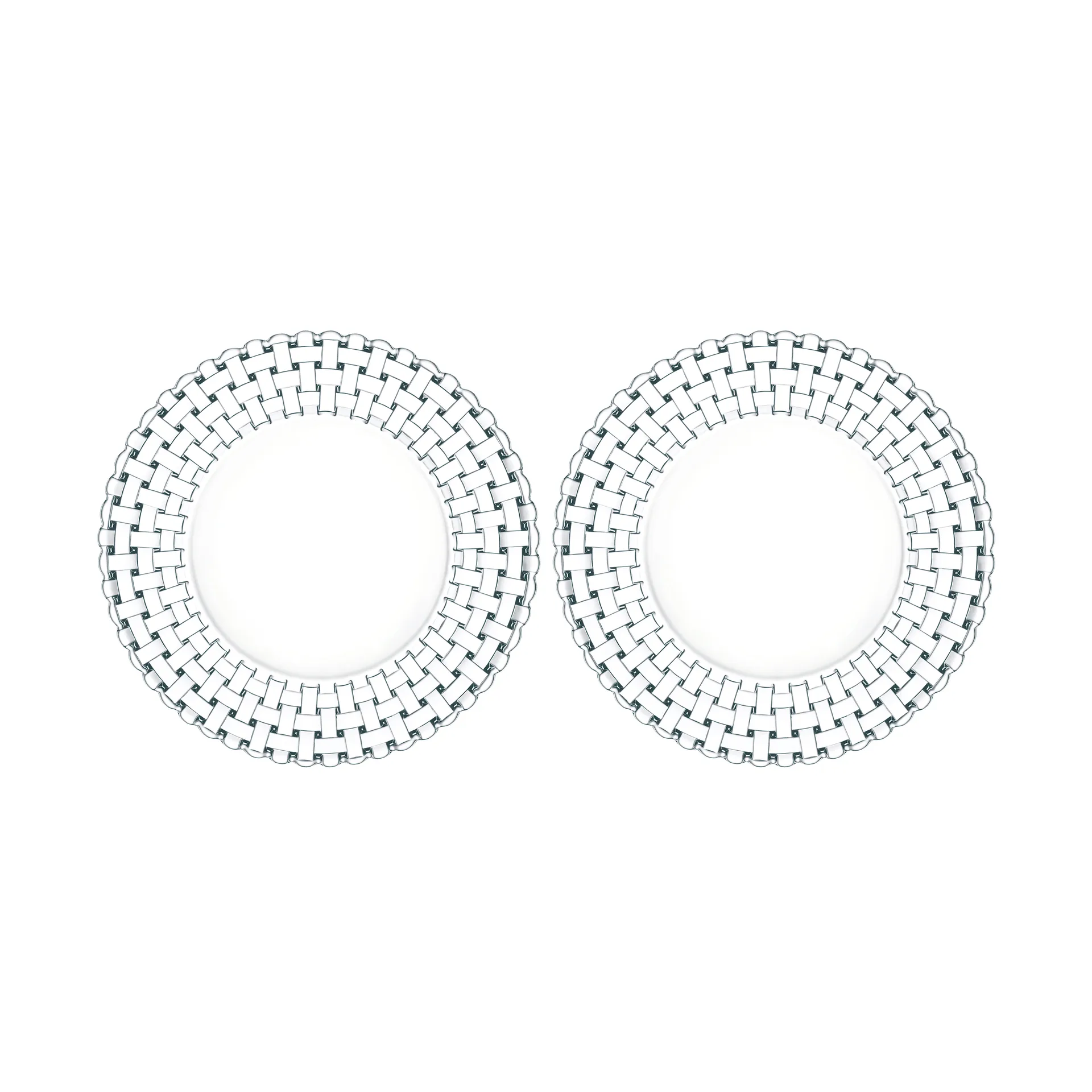 Bossa Nova lautanen 23 cm, 2-pakkaus, Kirkas Nachtmann