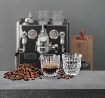Ethno Barista Espresso -lasi 9 cl 2-pakkaus - Clear - Nachtmann