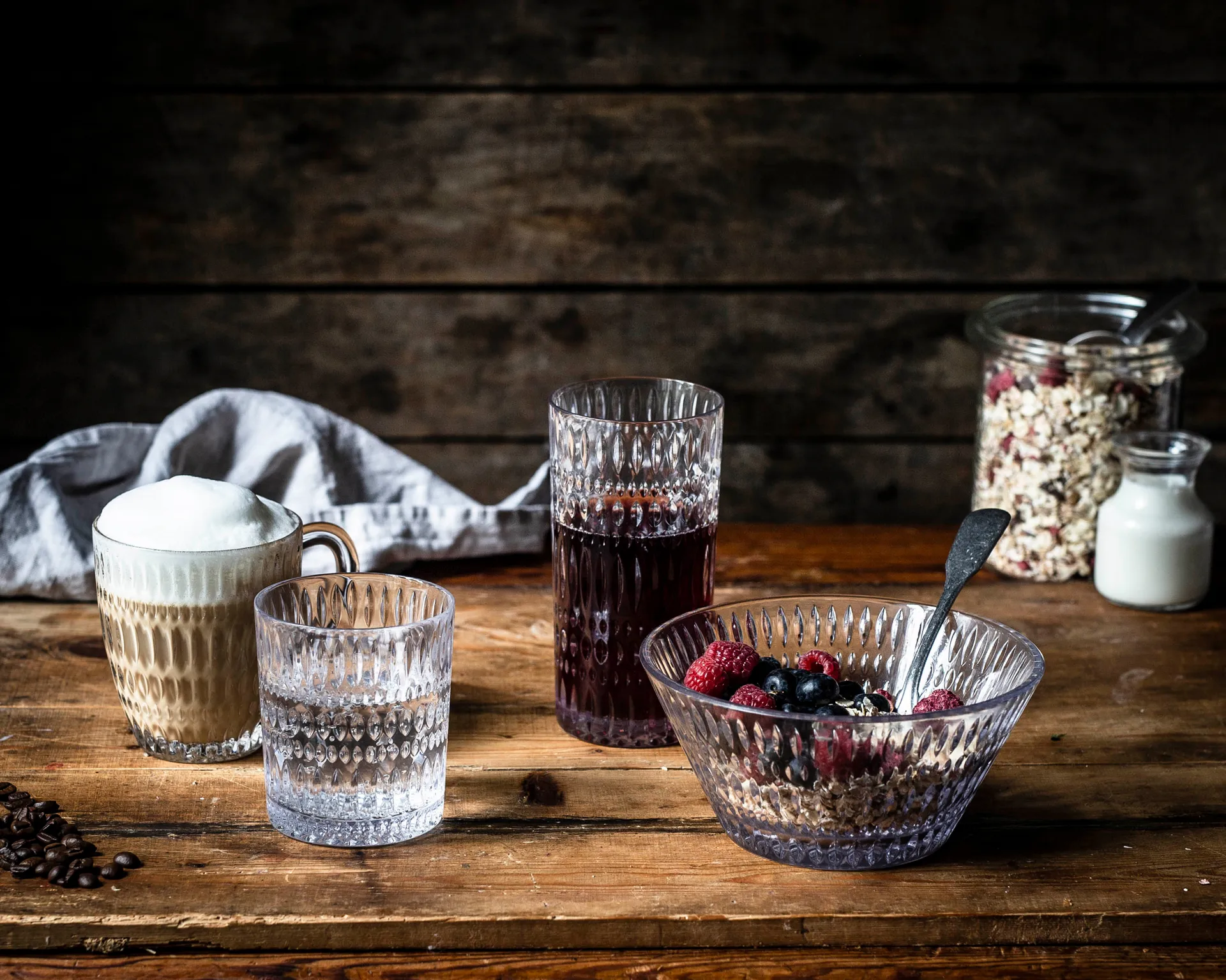 Ethno juomalasi 29,4 cl 4-pakkaus, Kirkas Nachtmann