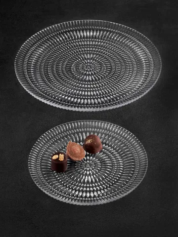 Ethno lautanen - 2-pack, kristallilasi, Ø32 cm - Nachtmann