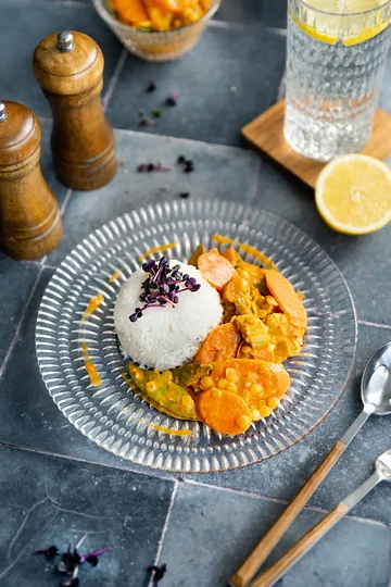 Ethno lautanen - 2-pack, kristallilasi, Ø32 cm - Nachtmann