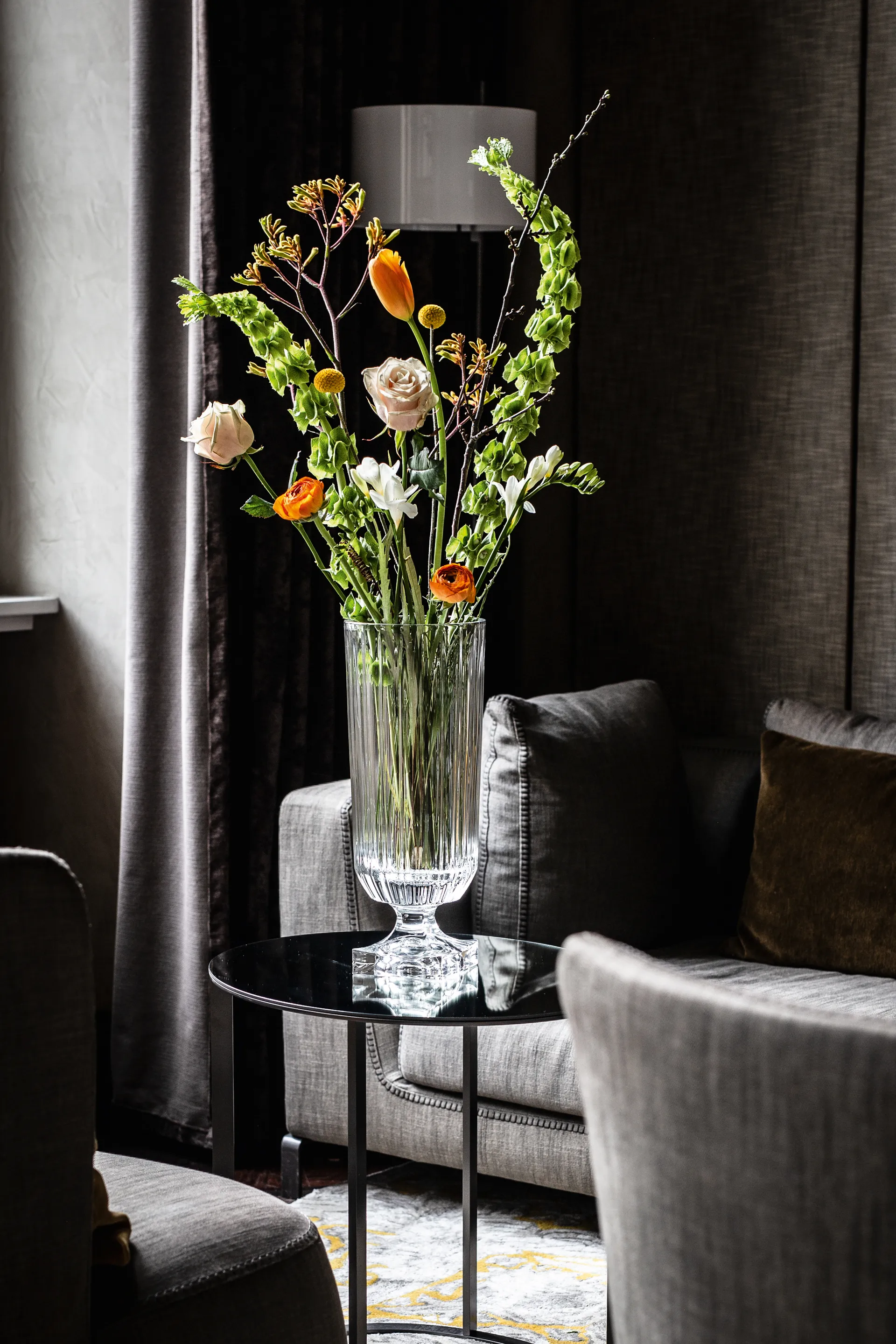 Minerva maljakko 40 cm, Kirkas Nachtmann