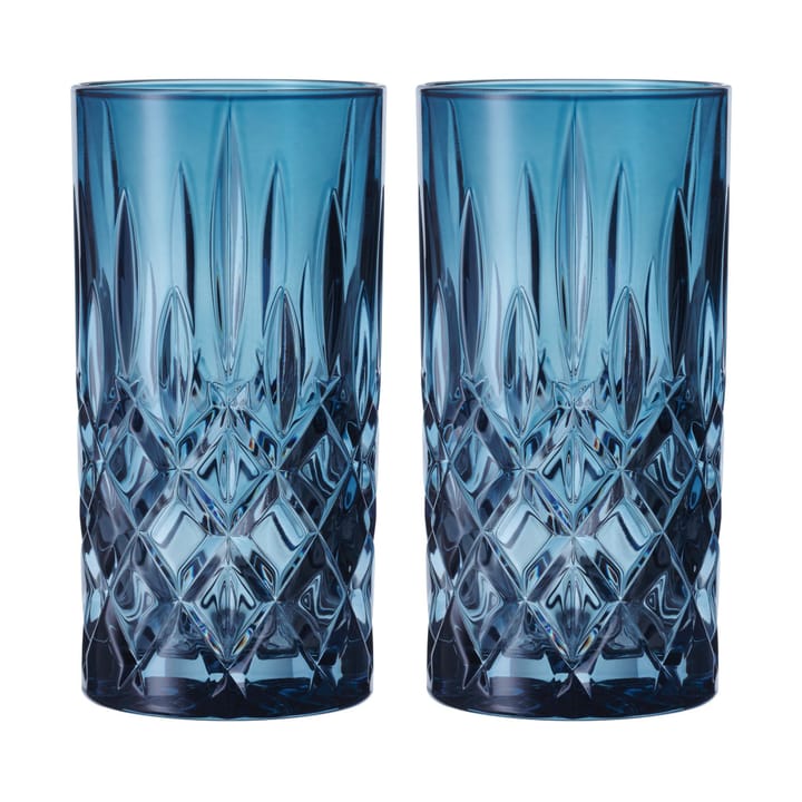 Noblesse Longdrink-lasi 39,5 cl 2-pack - Vintage blue - Nachtmann