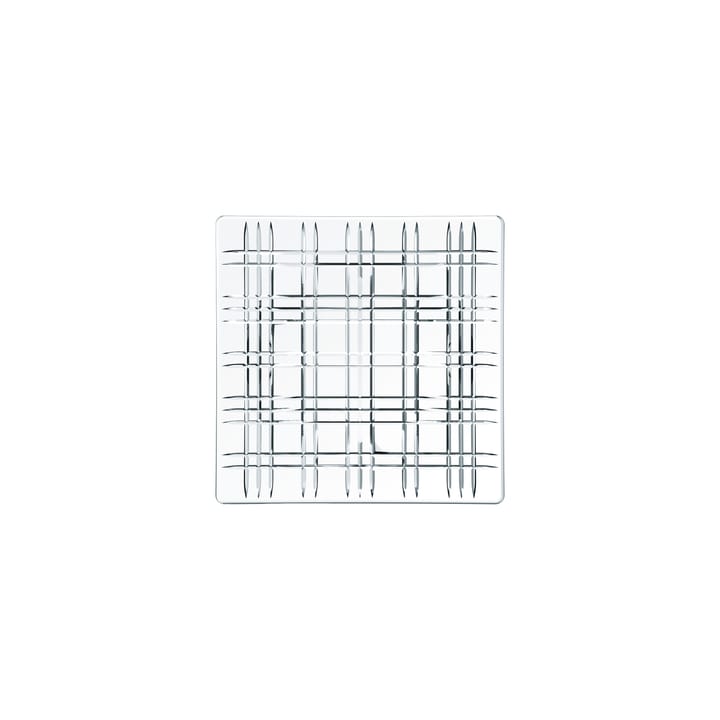 Square-lautanen 21 x 21 cm, kirkas Nachtmann