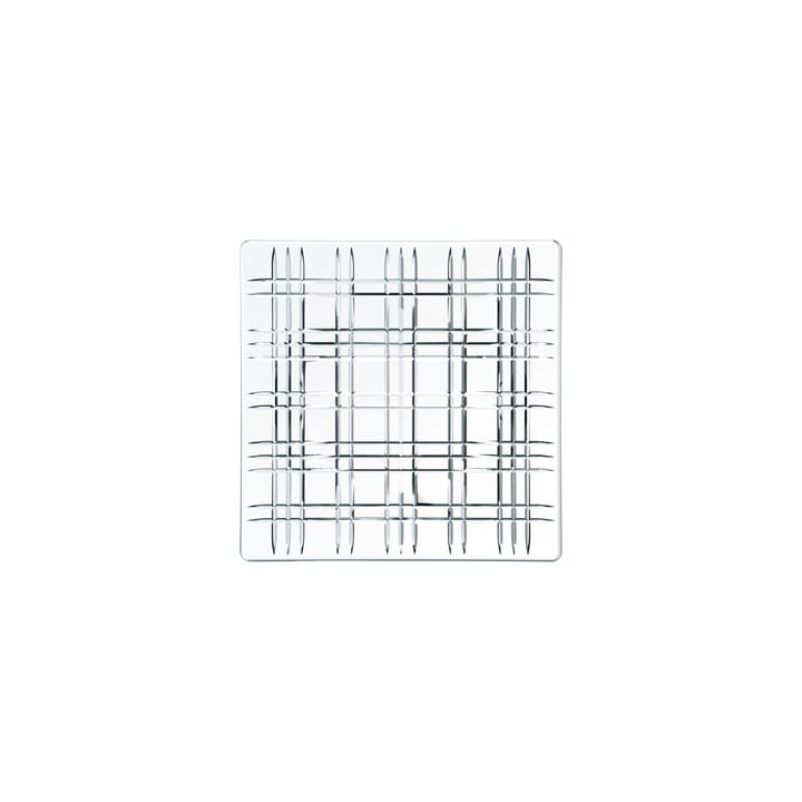 Square-lautanen 21 x 21 cm - kirkas - Nachtmann