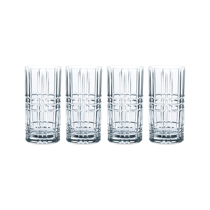 Square-longdrink-lasi 4-pack - 44 cl - Nachtmann