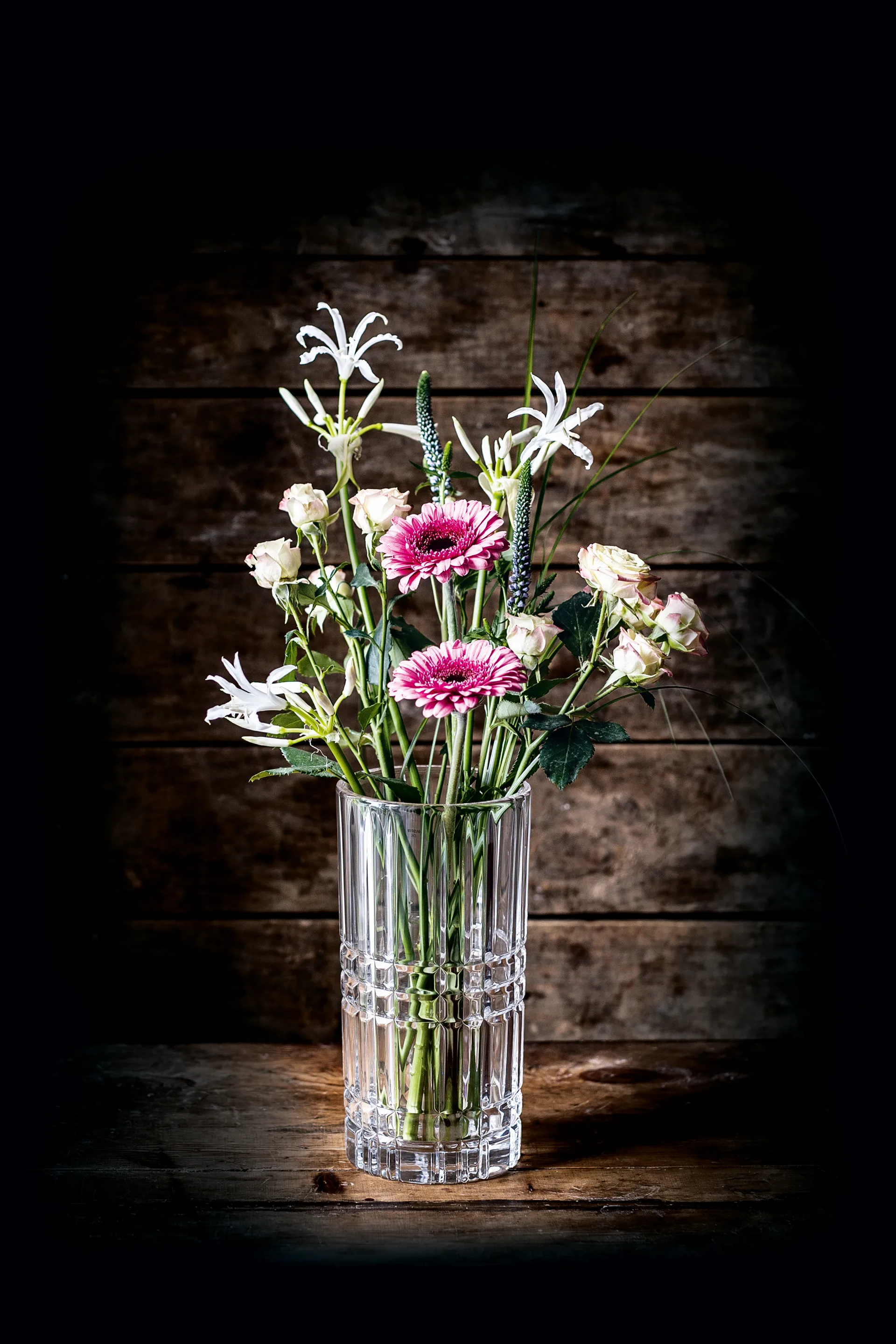 Square maljakko, Kristallilasi, 23 cm Nachtmann