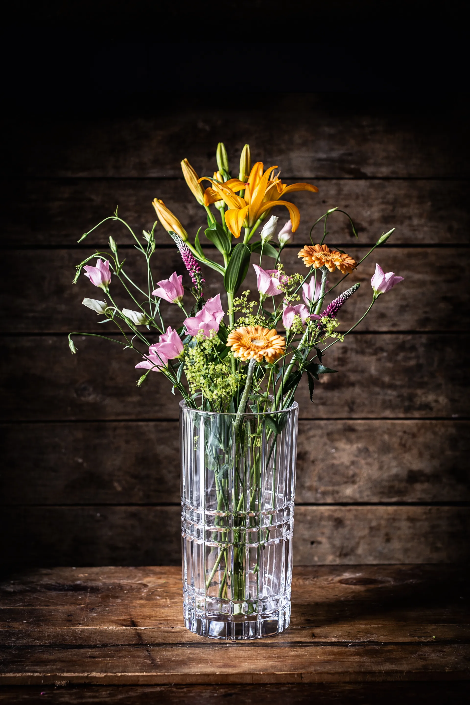 Square maljakko, Kristallilasi, 28 cm Nachtmann