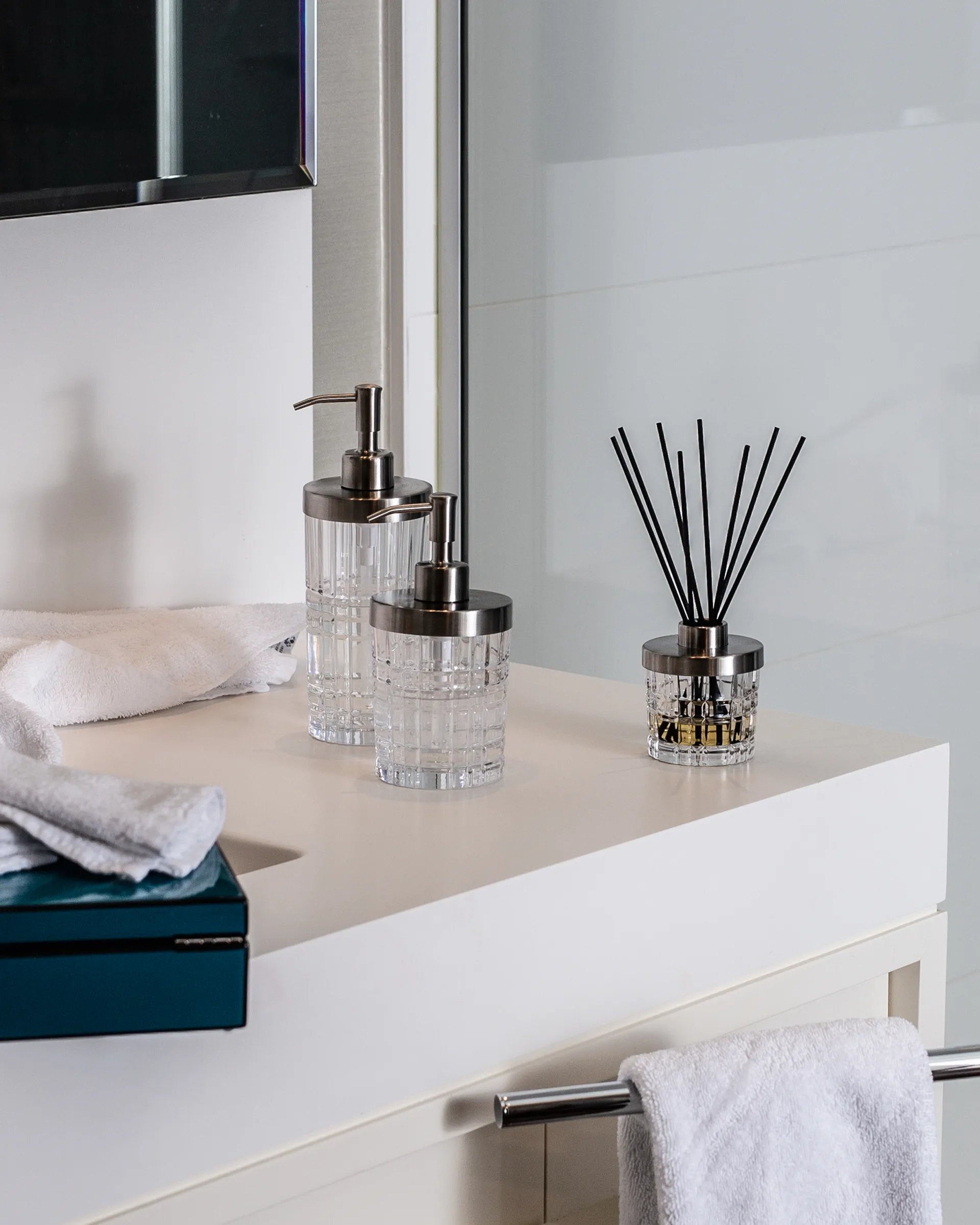 Square saippuapumppu 16,5 cm, Kirkas Nachtmann