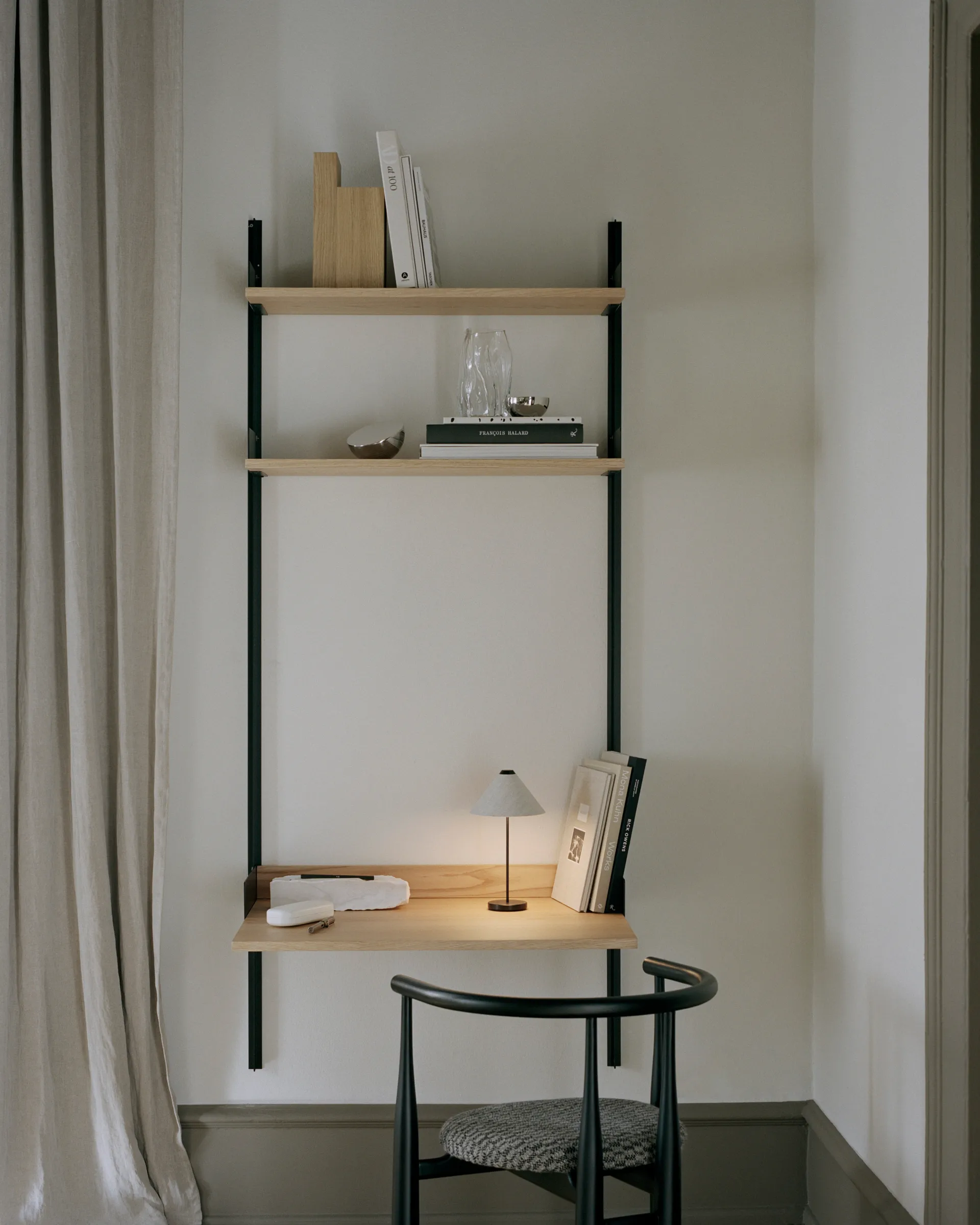 Brolly portable -pöytävalaisin, Linen New Works