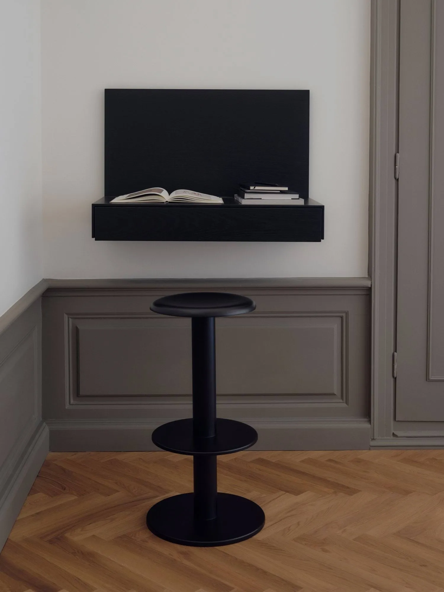 Coupe baarituoli, Black, 76 cm New Works