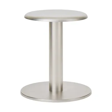 Coupe pyöreä jakkara - Stainless Steel, Ø40x46 cm - New Works