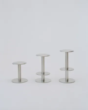 Coupe pyöreä jakkara - Stainless Steel, Ø40x46 cm - New Works