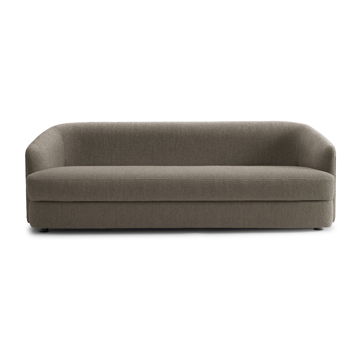New Works Covent 3-istuttava sohva Dark Taupe | Skandinaavinen Sisustus | Sohvat | Ruskea