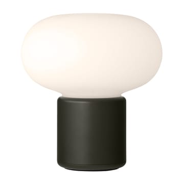 Karl-Johan pöytävalaisin kannettava - Forest green - New Works