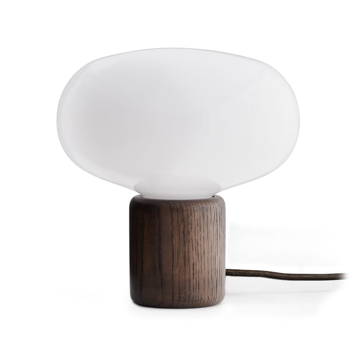 Karl-Johan pöytävalaisin, Smoked oak-white opal glass New Works