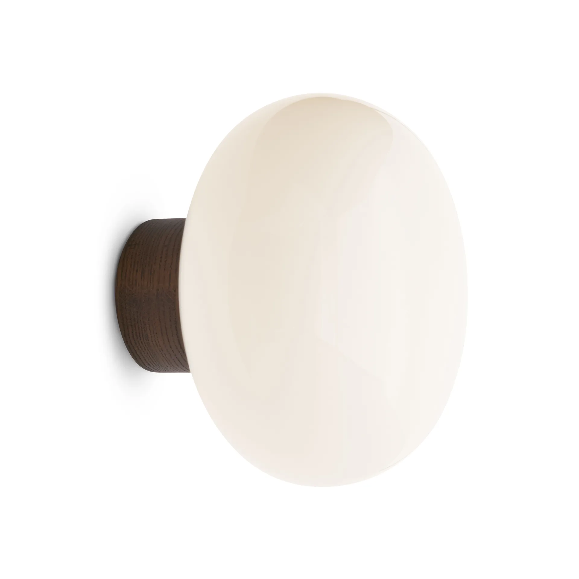 Karl-Johan seinävalaisin, Smoked oak-white opal glass New Works