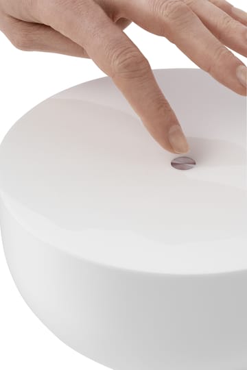 Kizu portable pöytävalaisin - White marble - New Works