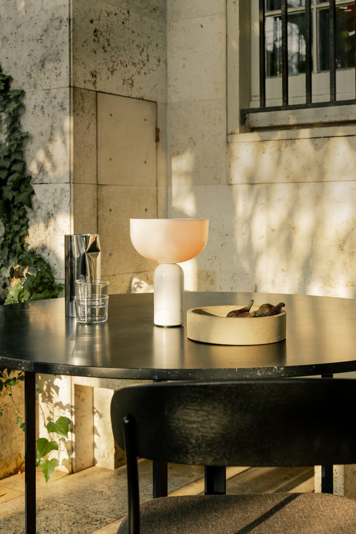 Kizu portable pöytävalaisin, White marble New Works