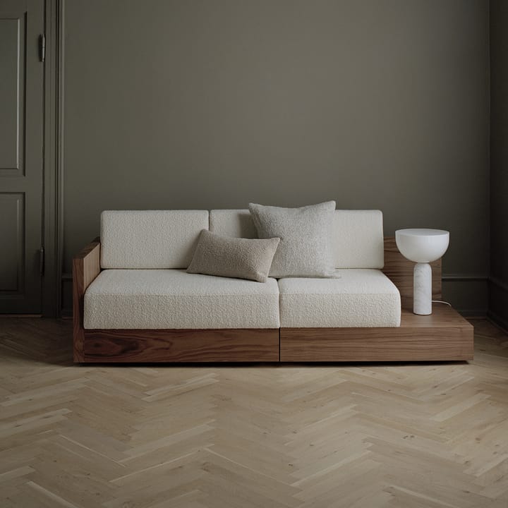 Kizu pöytävalaisin large, White marble New Works