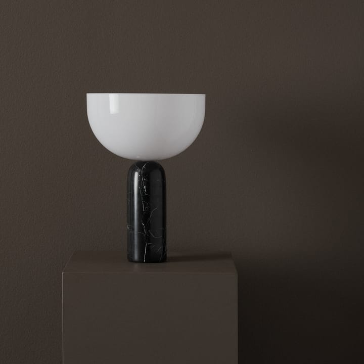 Kizu pöytävalaisin small, Black marble New Works