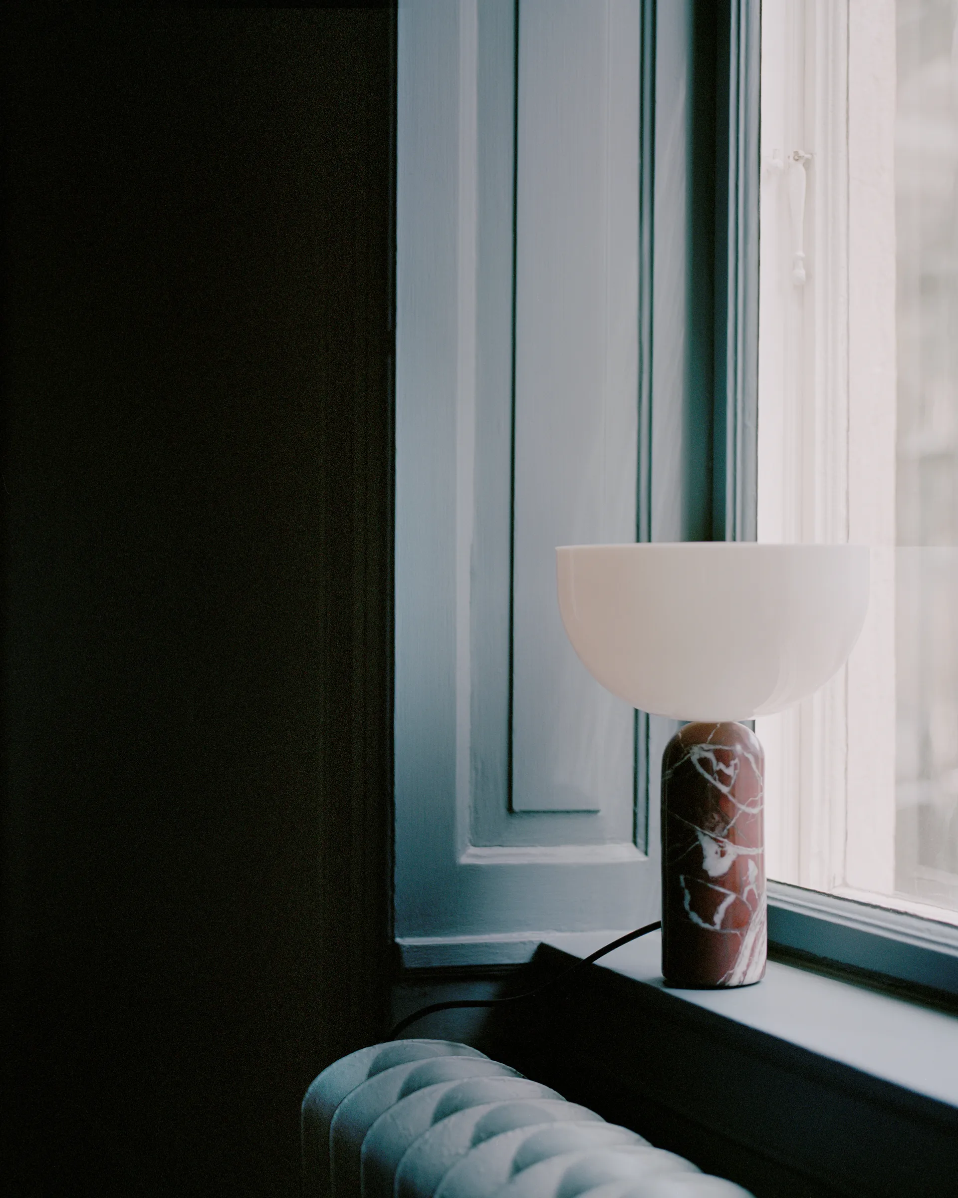 Kizu pöytävalaisin small, Rosso Levanto New Works