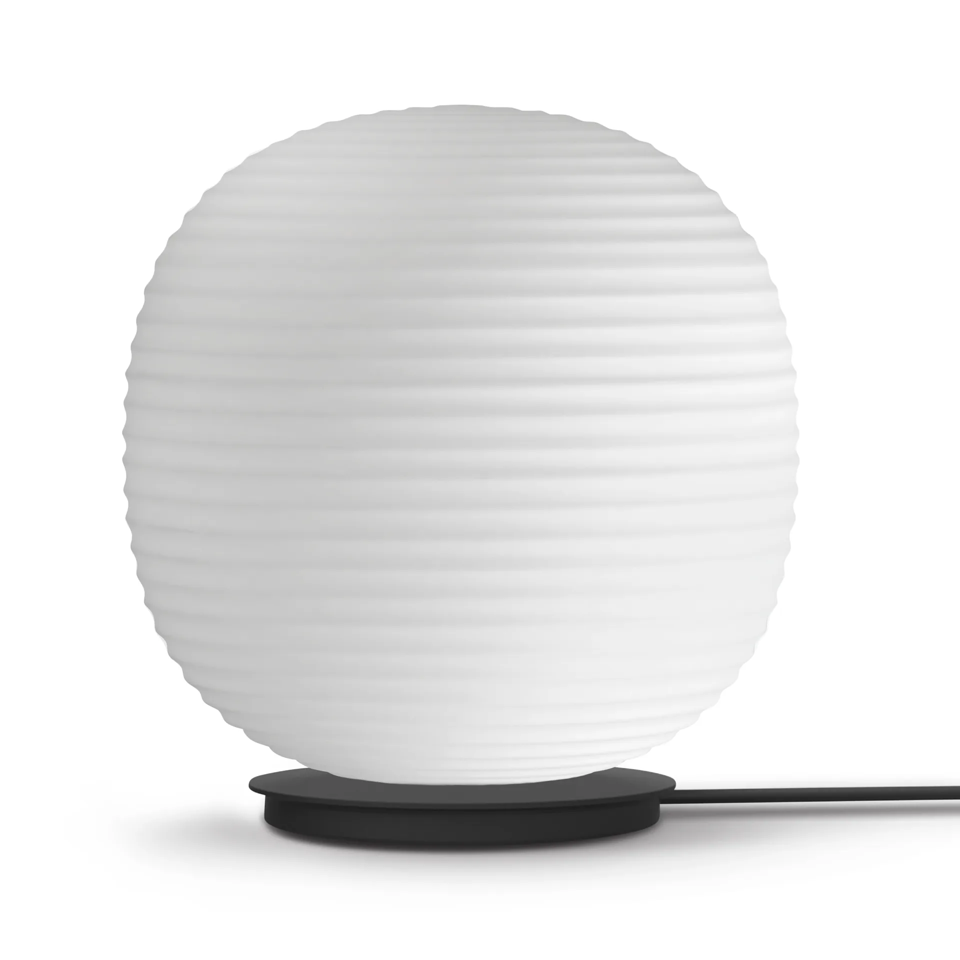 Lantern Globe -lattiavalaisin large, Frosted white opal glass New Works