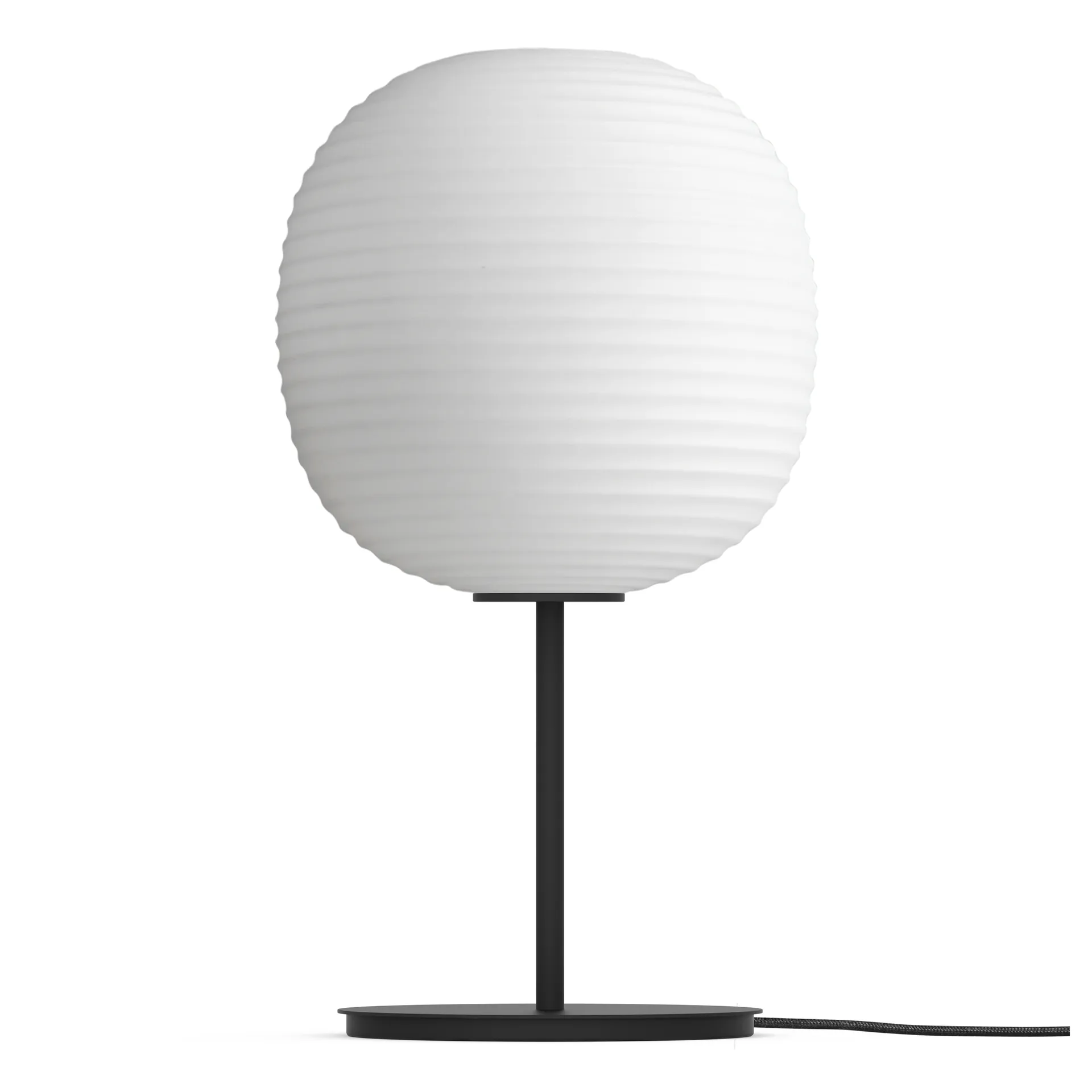 Lantern pöytävalaisin medium, Frosted white opal glass New Works