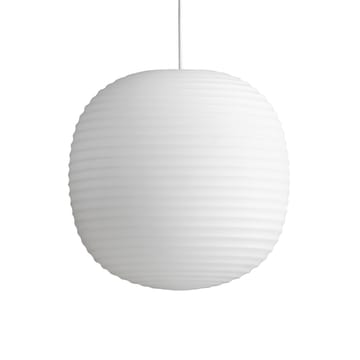 Lantern riippuvalaisin medium - Frosted white opal glass - New Works