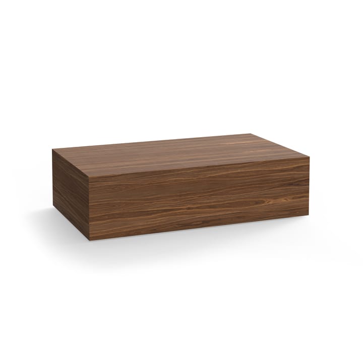 Mass High sohvapöytä 103x60x27 cm, Walnut New Works