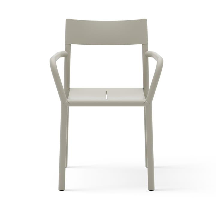 May Armchair Outdoor käsinojatuoli, Light Grey New Works