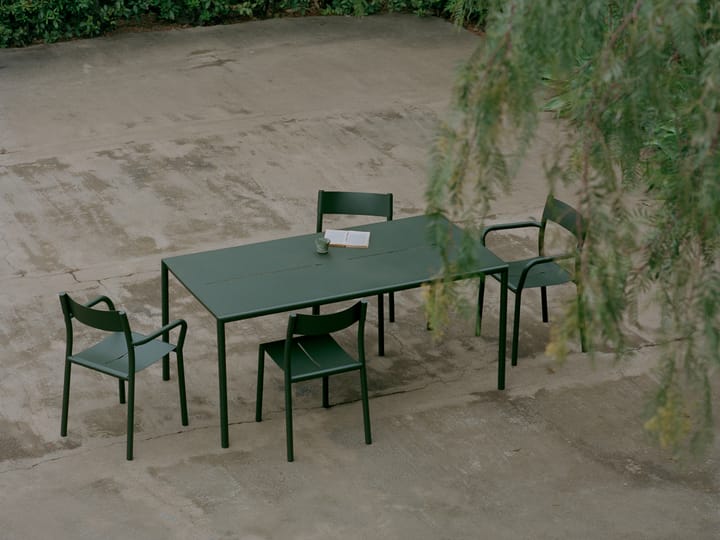 May Tables Outdoor pöytä 170x85 cm - Dark Green - New Works