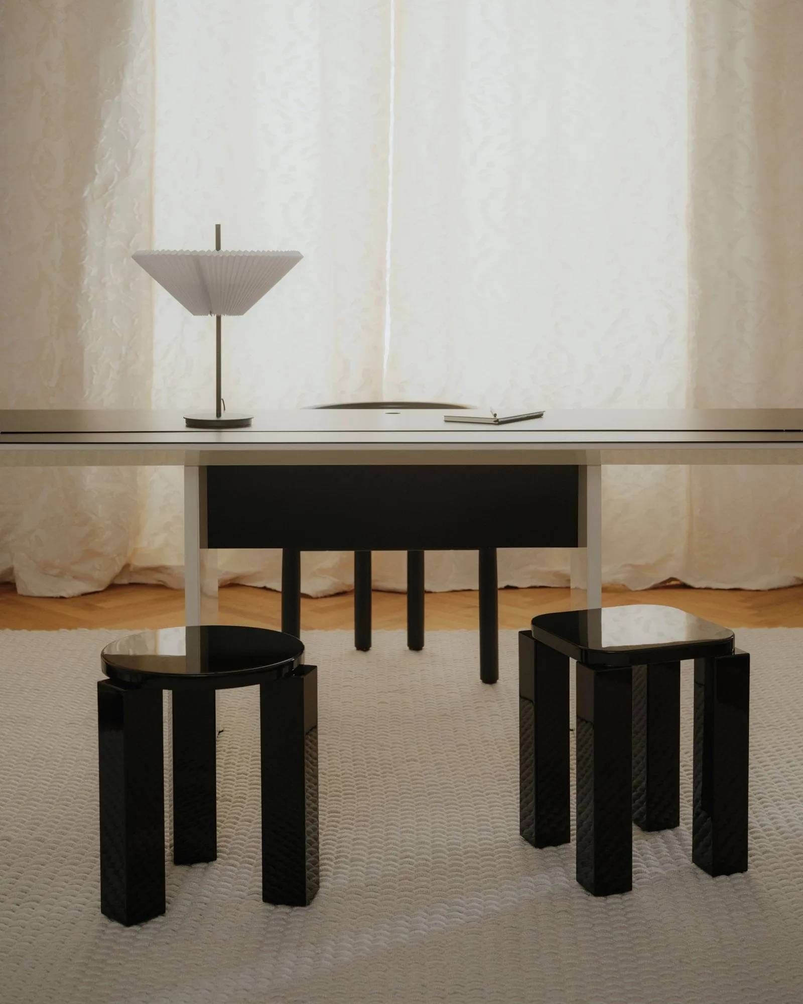 Nebra lattiavalaisin, White (valkoinen), 150 cm New Works