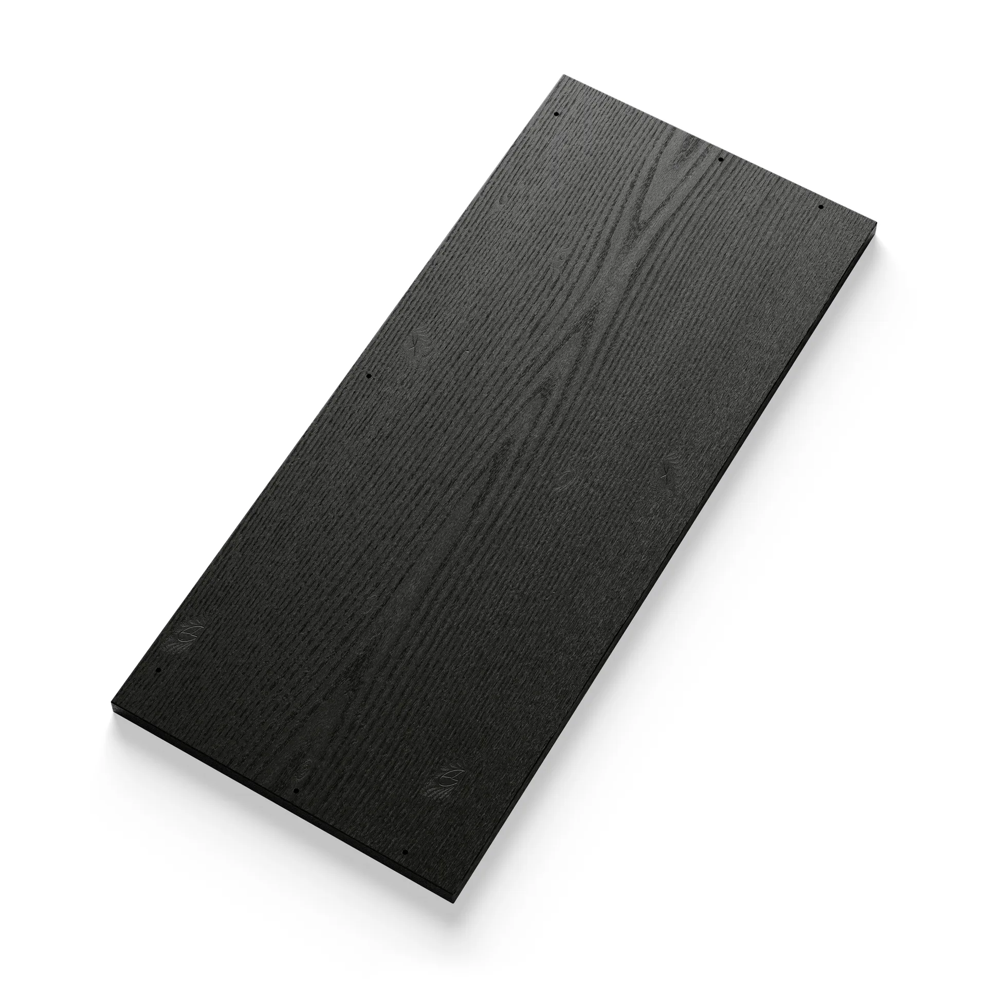 New Works hyllylevy lehtihylly 35x80 cm, Musta saarni New Works