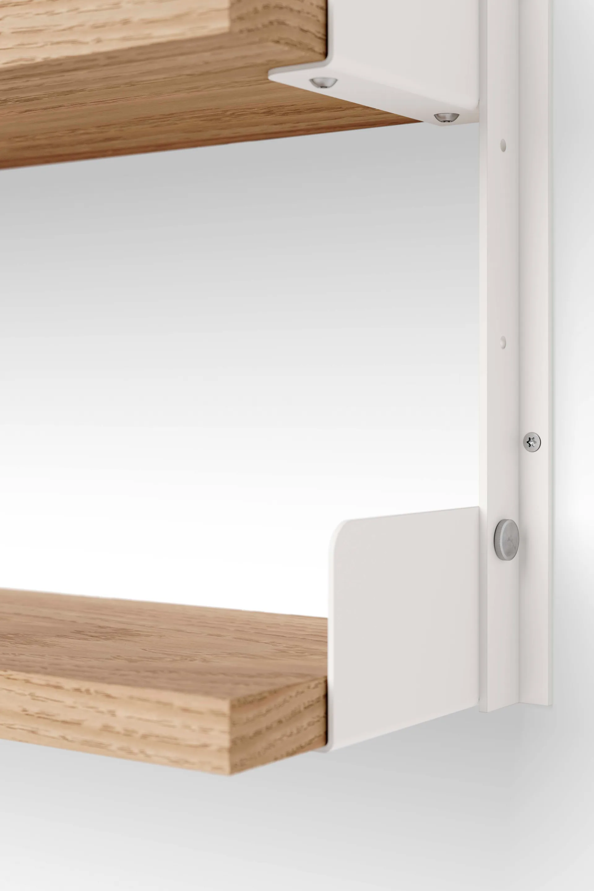 New Works Tea Shelf seinään kiinnitettävä hylly 46 x 62,5 cm, Tammi New Works