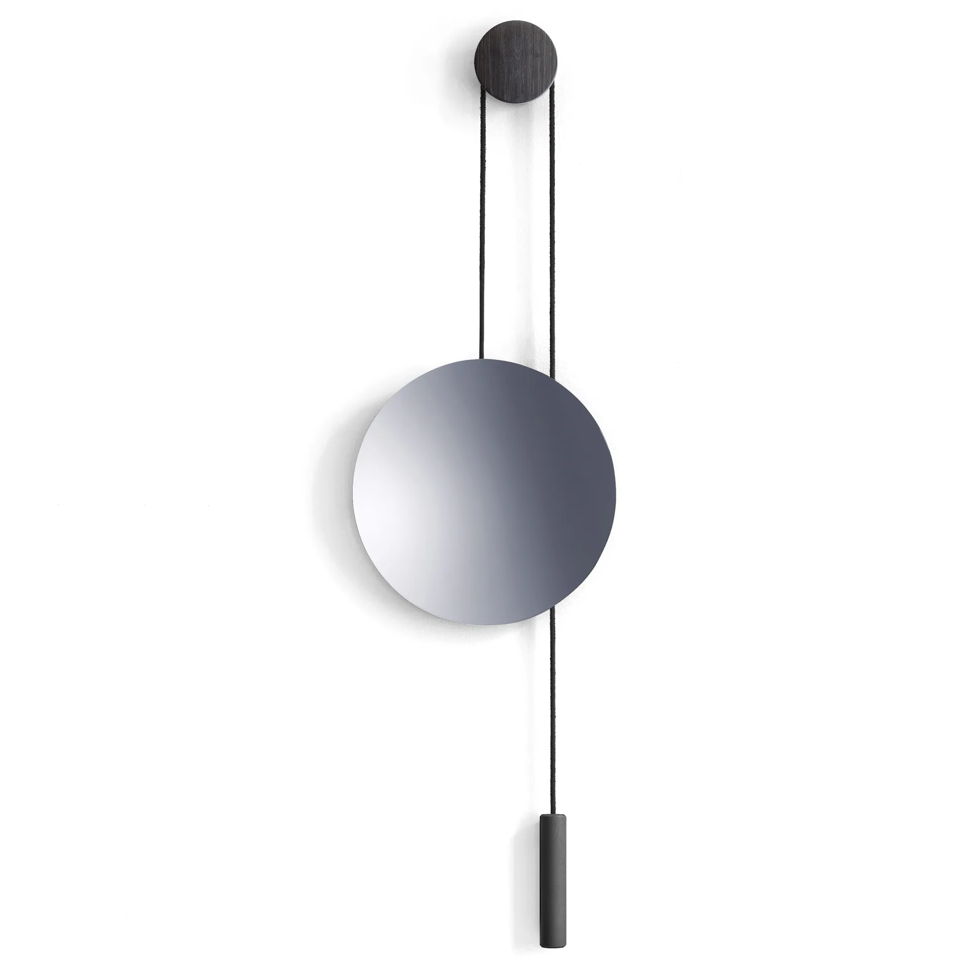 Rise and Shine -peili, Burned oak-steel weight New Works